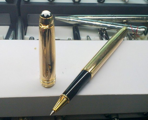 All Gold Montblanc Meisterstuck Rollerball Pen Best Quality